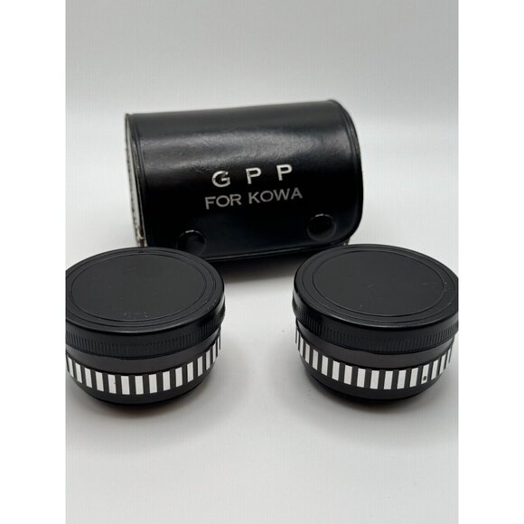G.P.P. for Kowa Wide Angle and Telephoto Lens Set Includes case - Picture 1 of 7